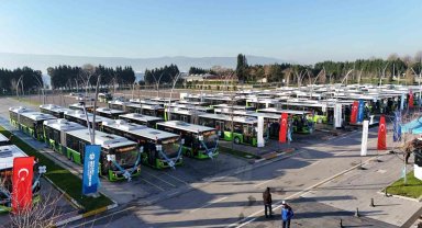 Kocaeli ulaşım filosuna 68 yeni otobüs