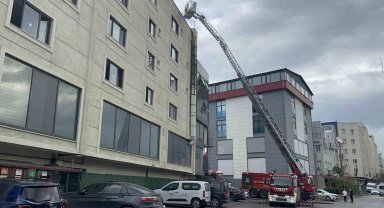 Restoranda yangın alarmı: Otel boşaltıldı, 1 yaralı