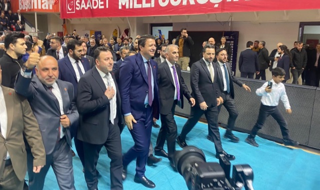 Saadet Lideri Arıkan Gebze’de: “İktidara giden yolun ilk işaret fişeğini buradan atıyoruz”