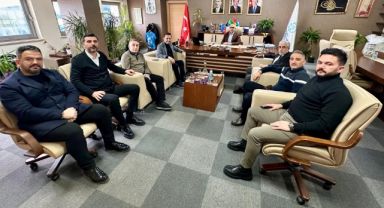 Savaş Kılıç ve Ekibinden Başkan Vekili Hasan Soba'ya Ziyaret