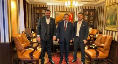 Tüyyüz ve Aydemir'den AK Parti Genel Başkan Yardımcısı Ögütken'e İade-i Ziyaret