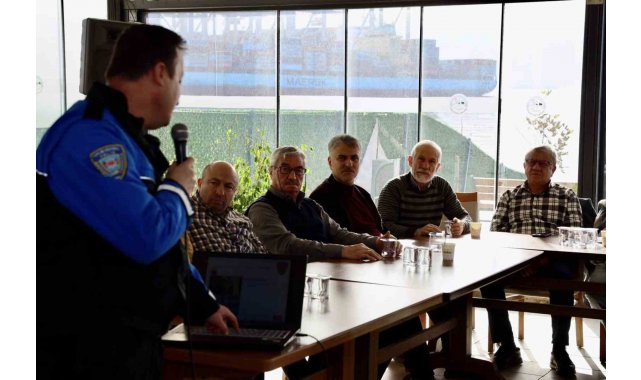60+ Aktif Yaşlanma Kulübü'nde güvenlik bilgilendirme programı