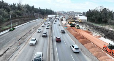 Başiskele Koridor Projesi'nin ilk bağlantı yolu trafiğe açıldı