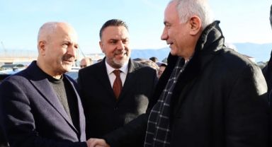 Büyükgöz'den Efkan Ala'ya sıcak karşılama!