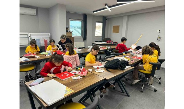 Ala Mekan'da bayrak sevgisi