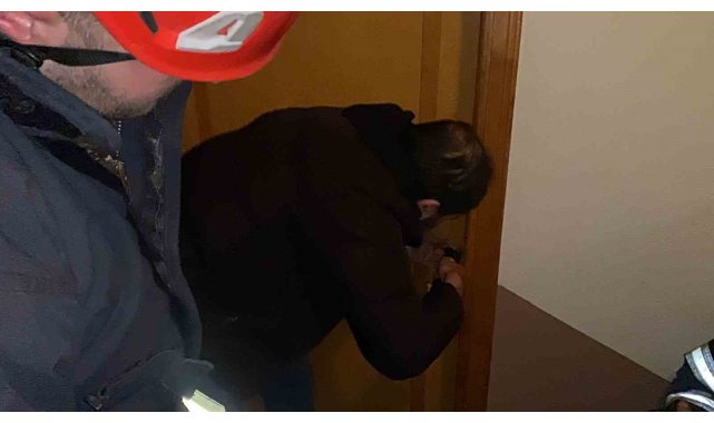 Ev sahibinin şüphesi ekipleri harekete geçirdi