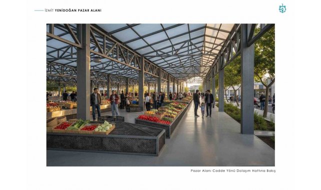 İzmit Yenidoğan'a kapalı pazar alanı yapılacak