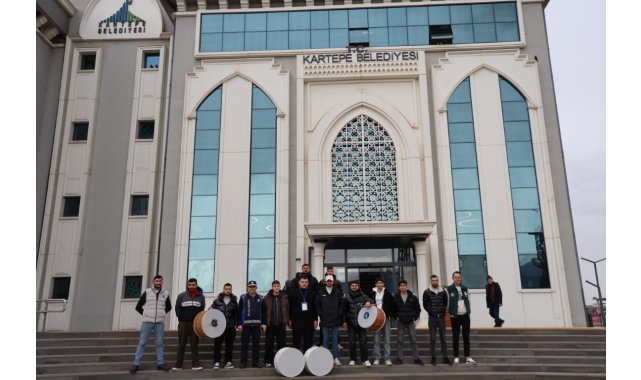 Kartepe'de Ramazan davulcularına görev kartı verildi