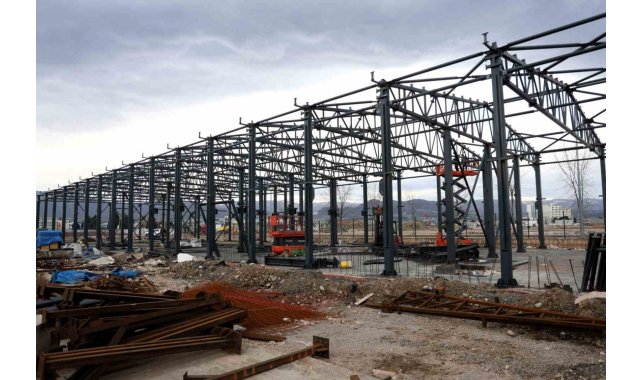 Kocaeli İtfaiyesi'nin lojistik gücünü artıracak projede sona yaklaşılıyor