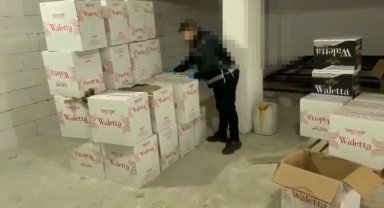 Kocaeli'de 500 bin lira değerinde kaçak tütün ve makaron ele geçirildi