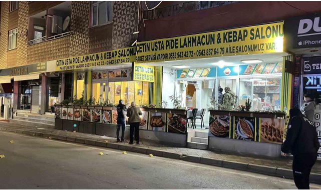 Kocaeli'de kebapçıya silahlı saldırının görüntüleri ortaya çıktı