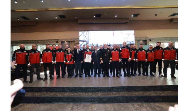 Kocaeli'nin arama kurtarma gücüne akreditasyon tescili