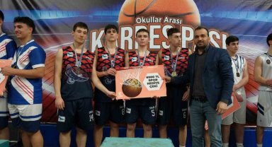 "Kardeş Pası" basketbol şampiyonasında ödüller sahiplerini buldu