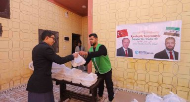 Suriye Rakka'da iftar bereketi