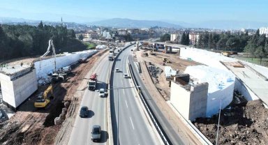 Başiskele Kavşağı projesinin yüzde 54'ü tamamlandı