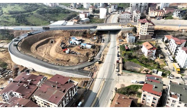 Darıca ve Eskihisar trafiğine nefes aldıracak projede sona doğru