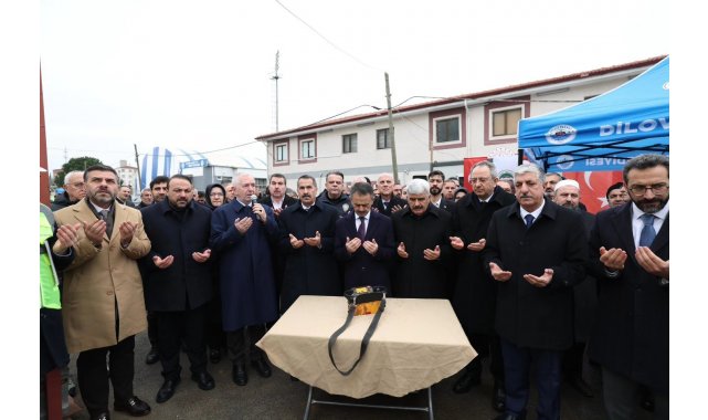 Dilovası Müftülük binasının temeli atıldı