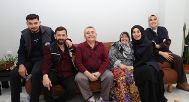 Kartepe'de bayramda gönüllere dokunan ziyaret