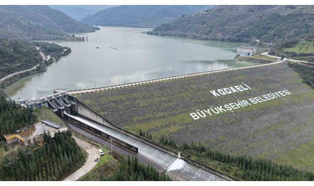 Kocaeli'nin fazla suyu Sapanca Gölü'ne gönderiliyor