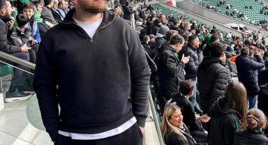 Kocaelispor tribünündeki kaçak Beşiktaşlı için suç duyurusu