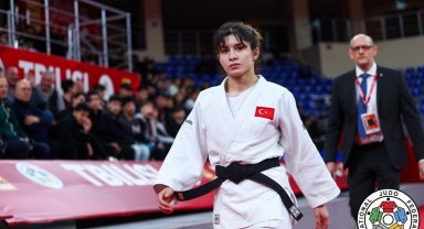Milli judocu Tuğçe Beder, Tiflis Grand Slam'de altın madalya kazandı