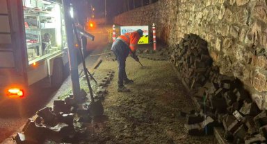 Şehir uyurken ekipler sahada