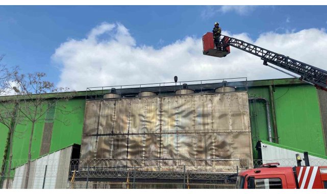 Yıldız Entegre fabrikasında korkutan yangın