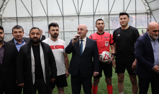 Darıca’da Enginar Futbol Turnuvası heyecanı başladı