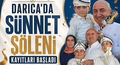 Darıca'da sünnet şöleni kayıtları başladı