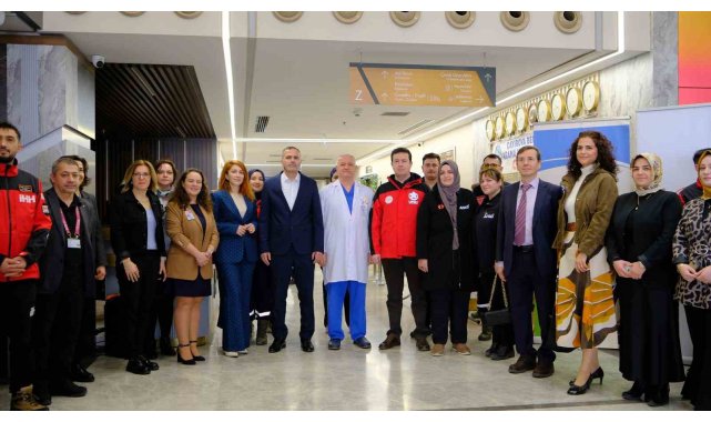 Hastanede deprem farkındalığı etkinliği