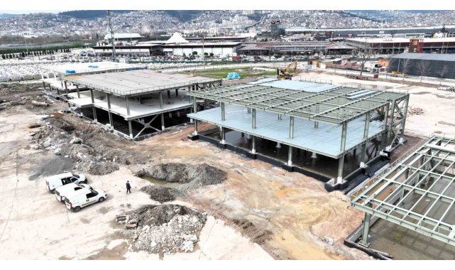 Kocaeli Sosyal Yaşam Merkezi inşaatı hızla yükseliyor