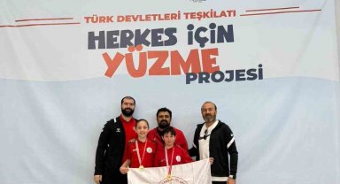 Körfezli genç yüzücüler Azerbaycan'da Türkiye'yi temsil edecek