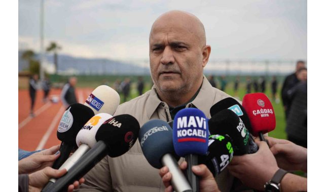 Recep Durul'dan Galatasaray maçına ilişkin: "Çıkacaklar, aslanlar gibi oynayacaklar"