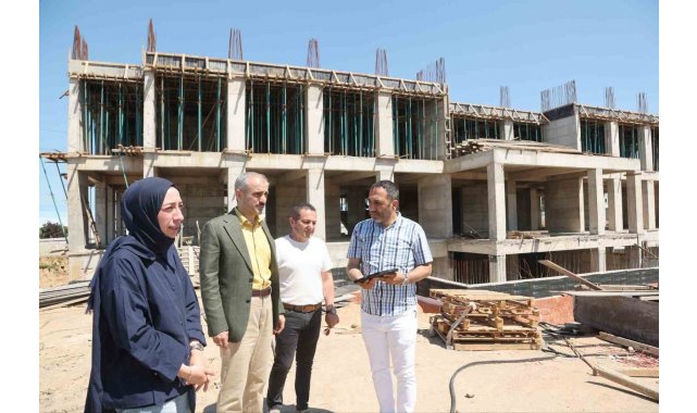 Çayırova'da yapımı süren meslek lisesi eğitim altyapısını güçlendirecek