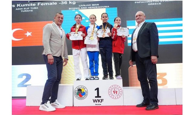 Hiranur Yıldırım'dan Balkan Şampiyonası'nda bronz madalya
