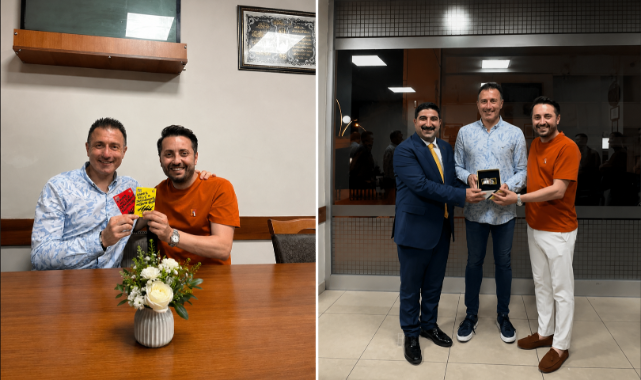 HÜSEYİN GÖÇEK'TEN SAVAŞ KILIÇ'A UNUTULMAZ HEDİYE