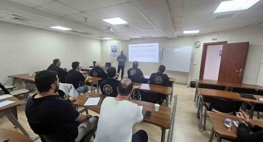 İtfaiye personeline patlamadan korunma eğitimi