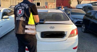 Kocaeli'de korsan taksi sürücüsü ve yolcuya ceza