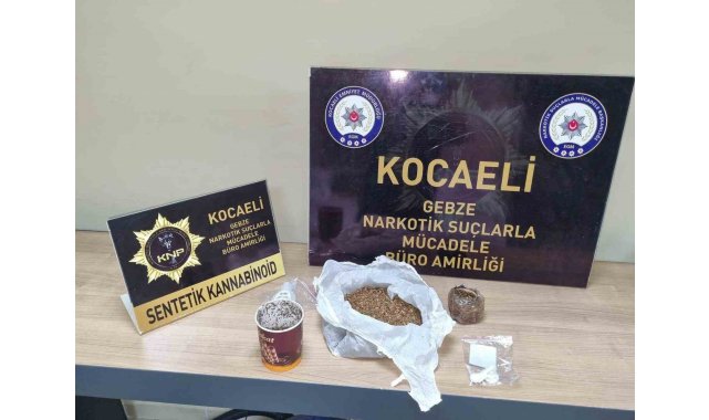 Kocaeli'de uyuşturucu operasyonunda 2 tutuklama