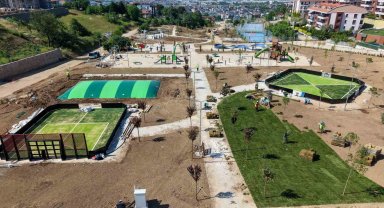 Yeşilyurt Millet Bahçesi'nde sona yaklaşıldı
