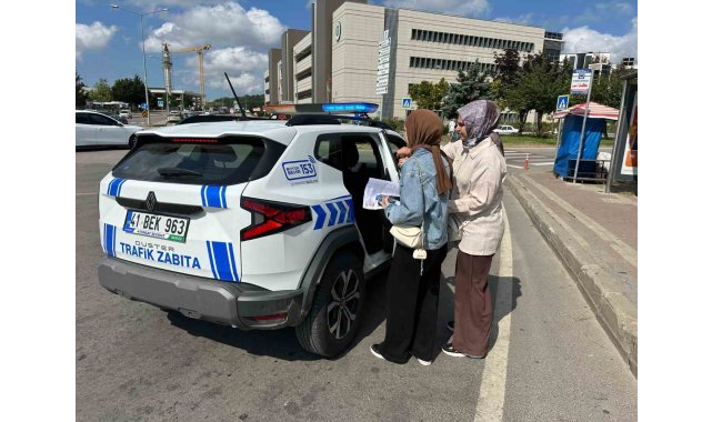 Zabıta ekipleri YKS'de gençleri yalnız bırakmadı