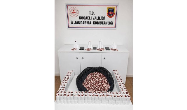 Baskında 25 bin 500 sentetik hap ele geçirildi