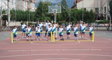 Çocuklar yazın rotasını spora çevirdi