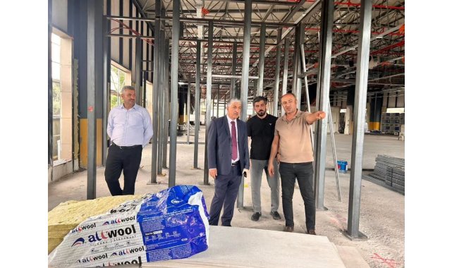 Dilovası'nın yeni belediye binası yükseliyor