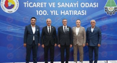 GTO BAŞKANI ASLANTAŞ, TOBB BAŞKANI M. RİFAT HİSARCIKLIOĞLU İLE BİR ARAYA GELDİ