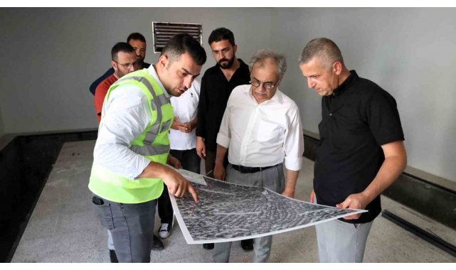Hayri Baraçlı projeleri yerinde inceledi