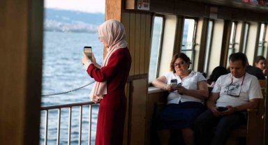 İzmit Körfezi'nde vapur keyfi