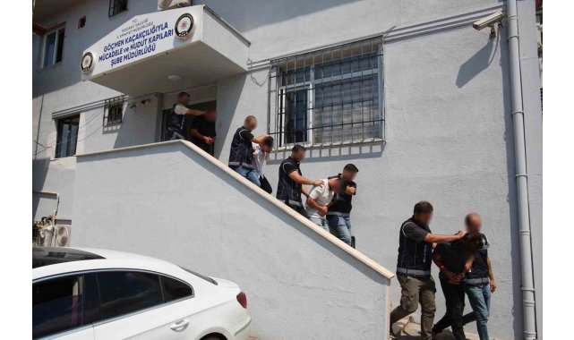 Kocaeli merkezli 3 ilde göçmen kaçakçılığı operasyonu: 9 tutuklama