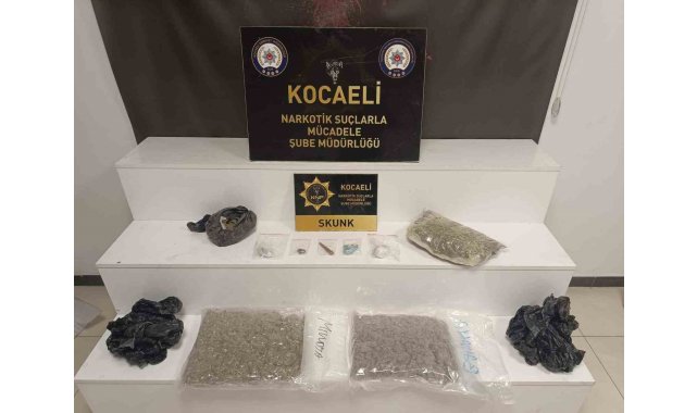 Kocaeli'de kilolarca skunk ele geçirildi