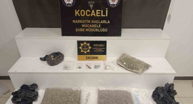 Kocaeli'de kilolarca skunk ele geçirildi